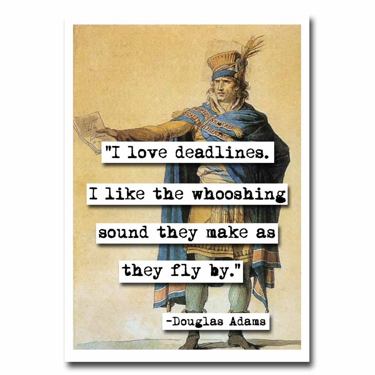 Deadlines Whoosh By Card-POS - The Regal Find