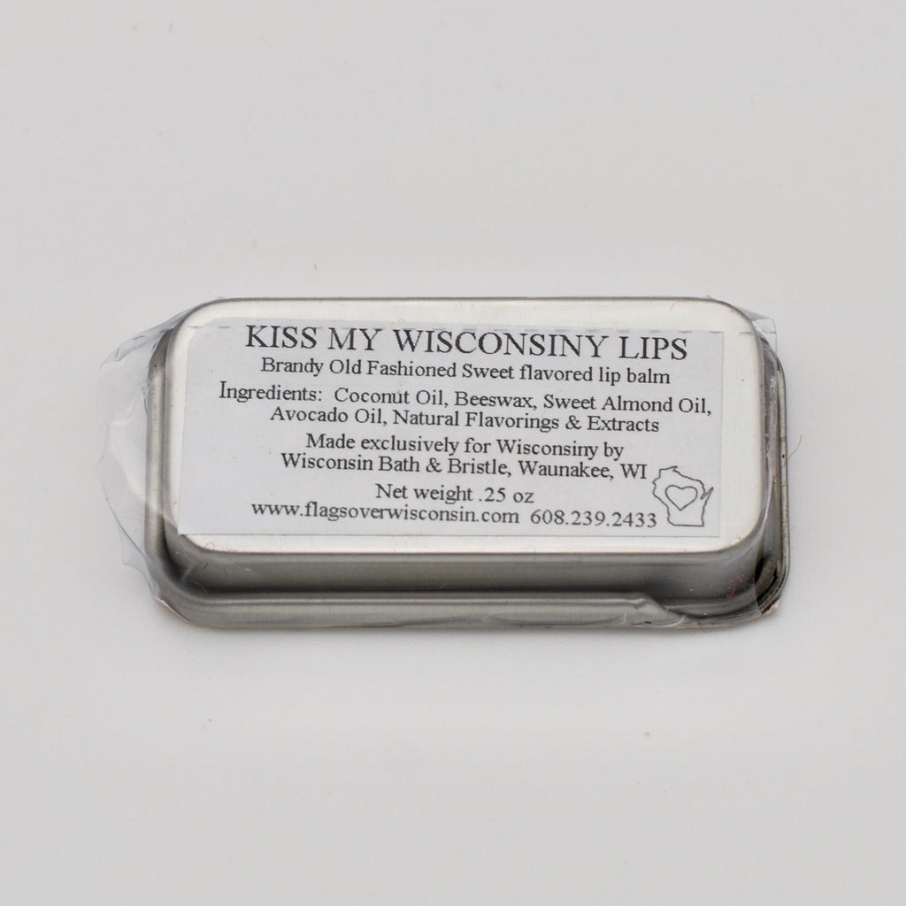 Flags Over Wisconsin Brandy Old Fashioned Lip Balm - The Regal Find