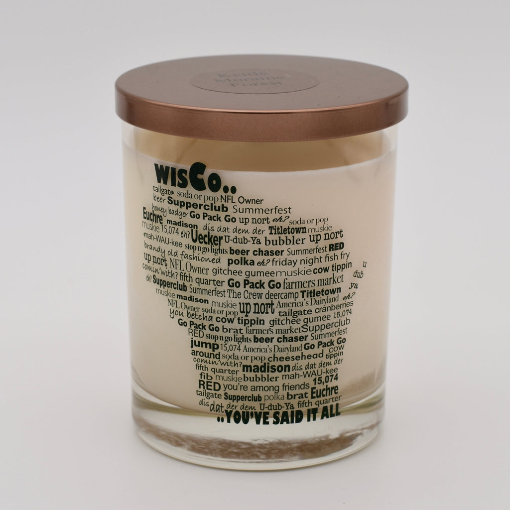 Flags Over Wisconsin Lingo Candle - The Regal Find
