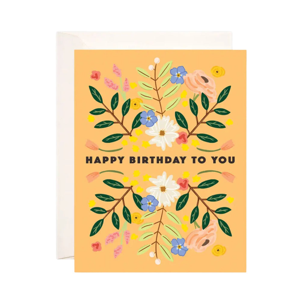 Floral Birthday Card - The Regal Find