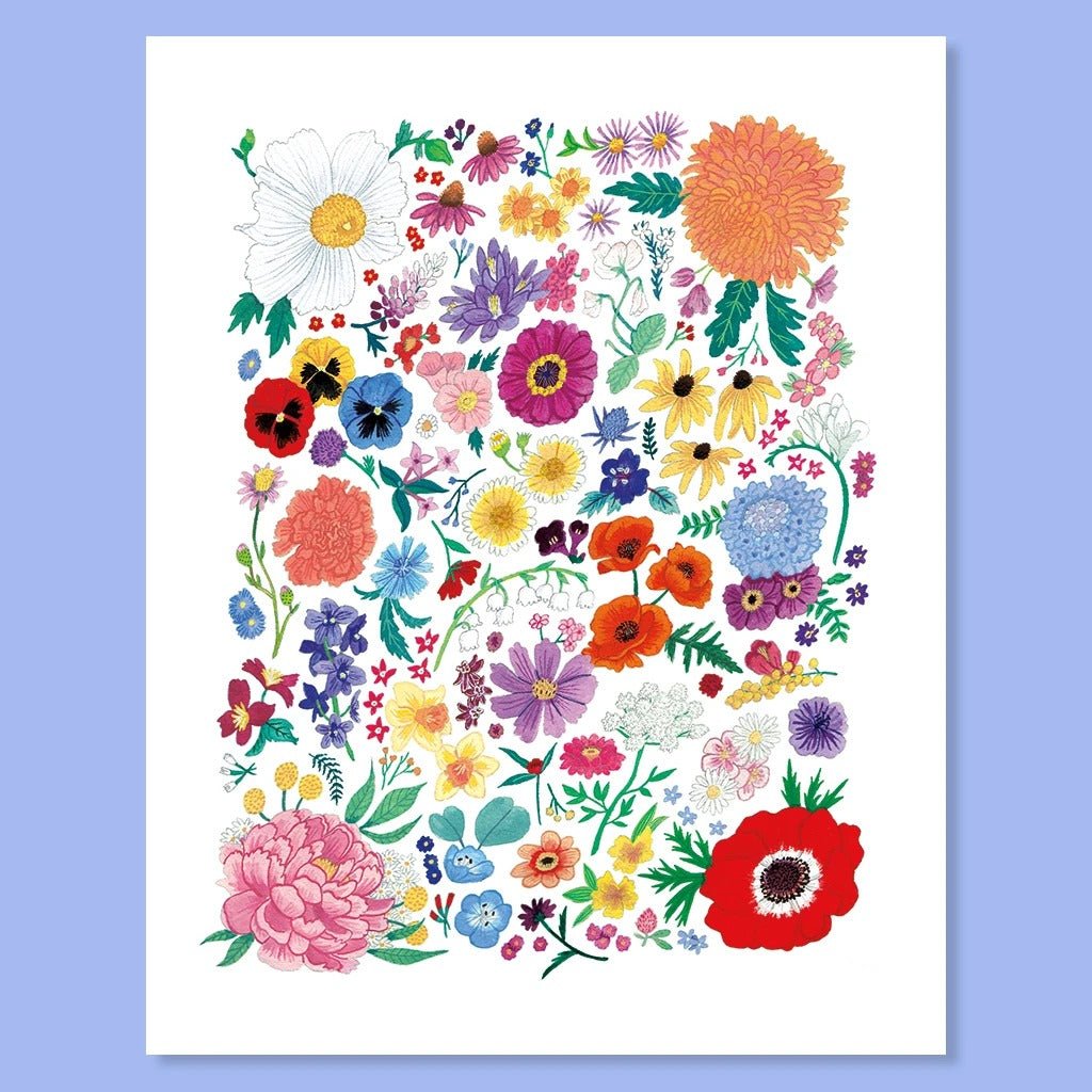 Flower Field Print - The Regal Find