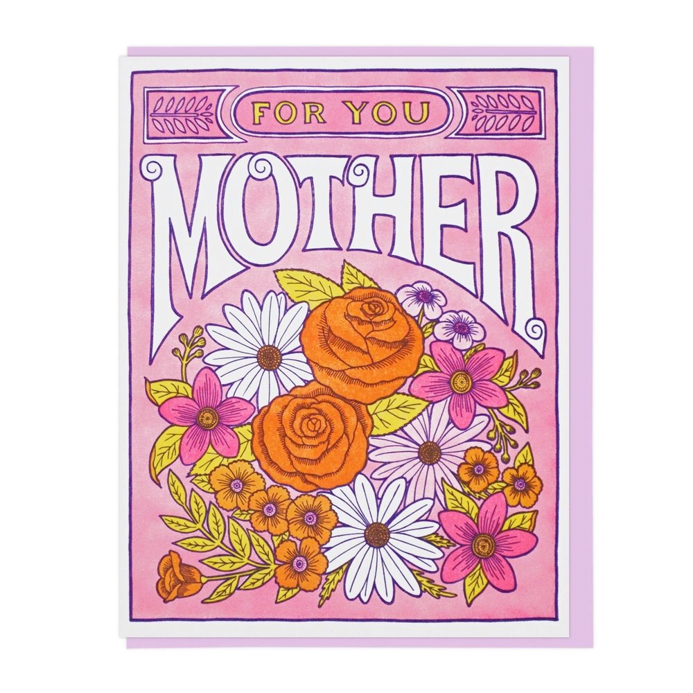 Flowers For Mother Card - The Regal Find