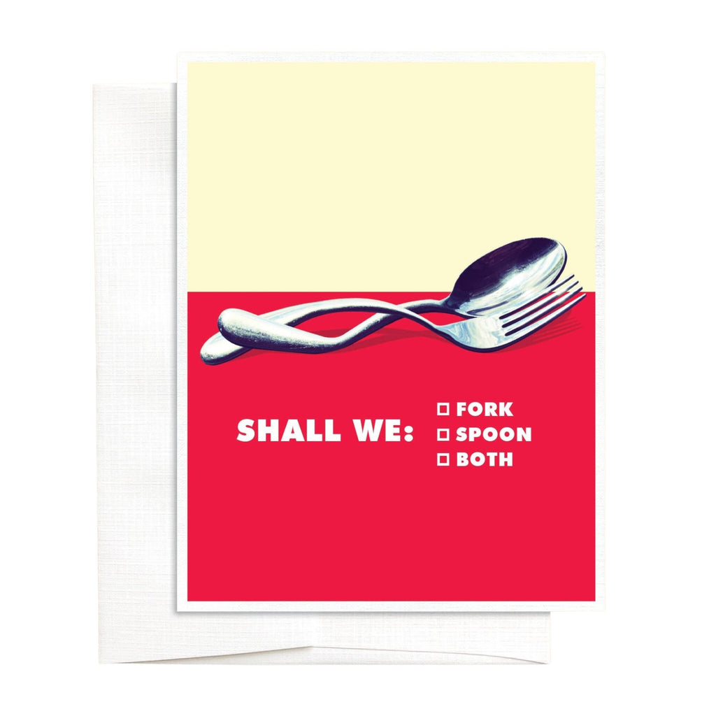 Fork, Spoon, Both Card - The Regal Find