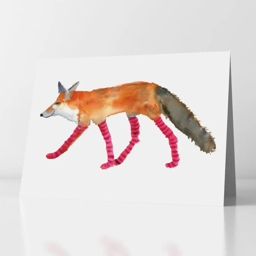 Fox in Socks Card - The Regal Find