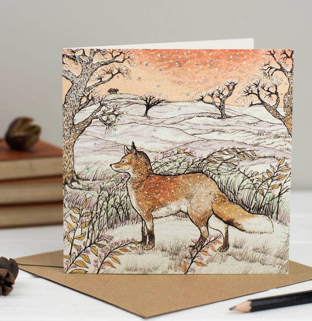 Fox in the Fields Greeting Card - The Regal Find