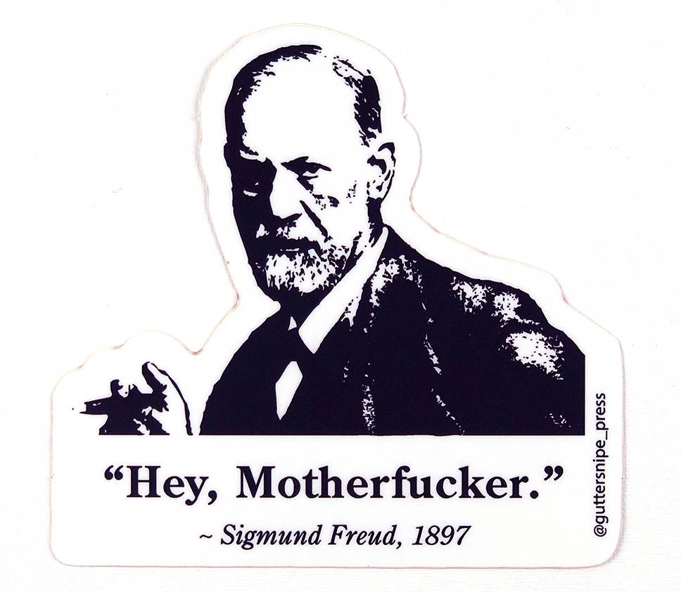Freud Sticker - The Regal Find