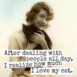 Fridge Magnet. After Dealing With People All Day... - The Regal Find