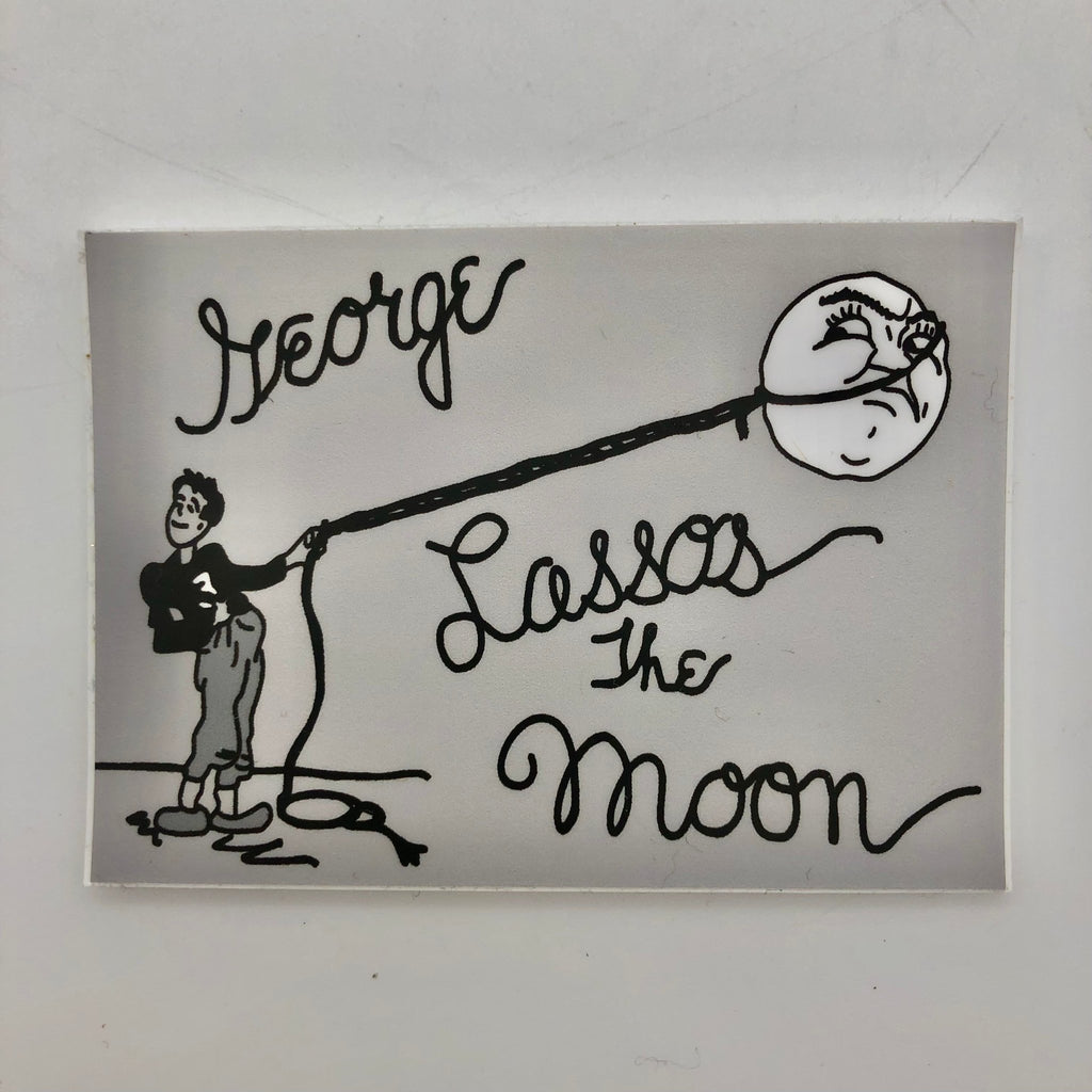 George Lassos The Moon Sticker - The Regal Find