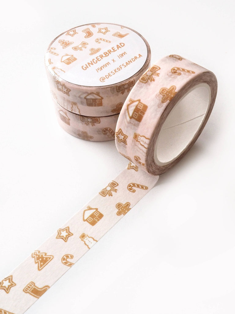 Gingerbread Washi Tape - The Regal Find