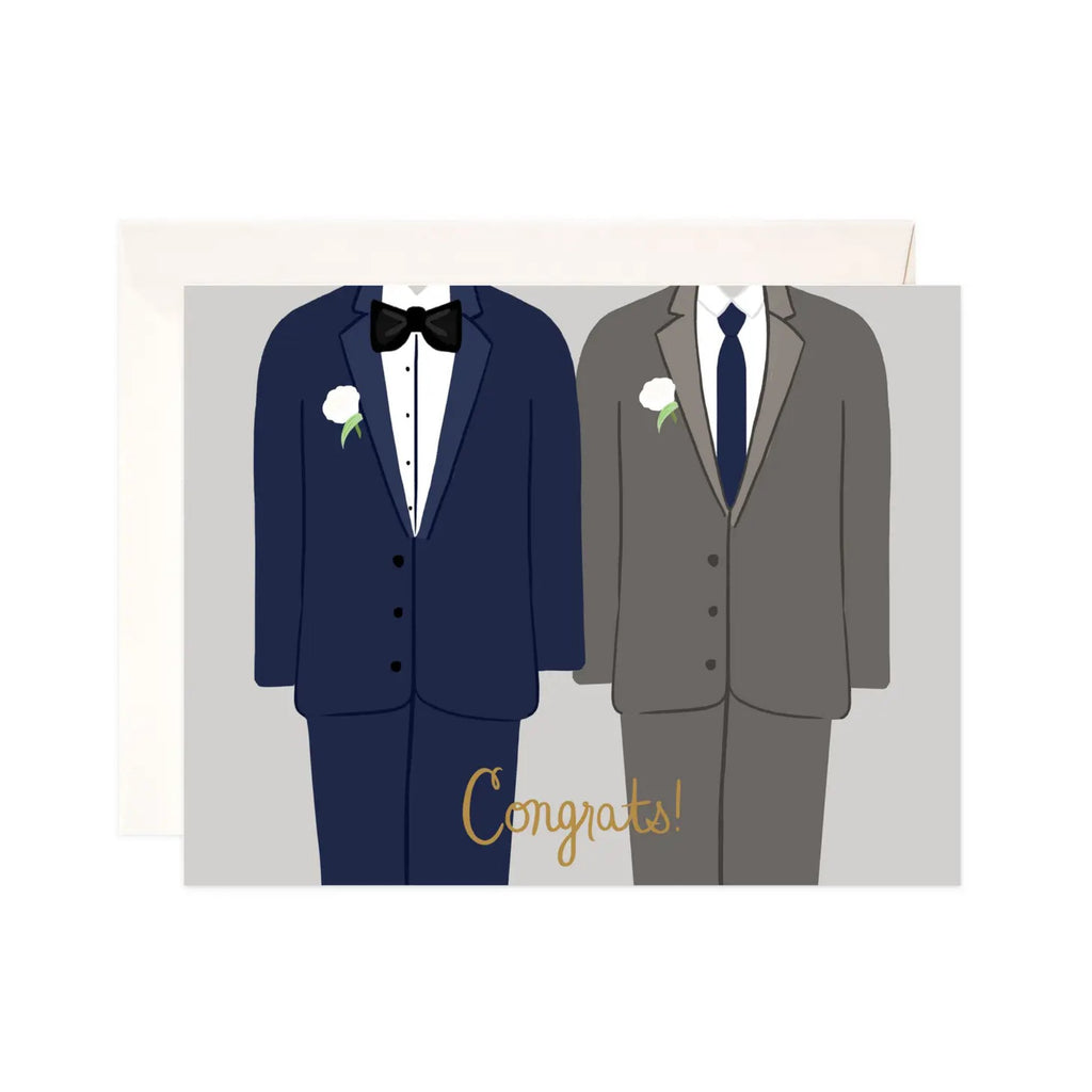 Grooms Congrats Card - The Regal Find