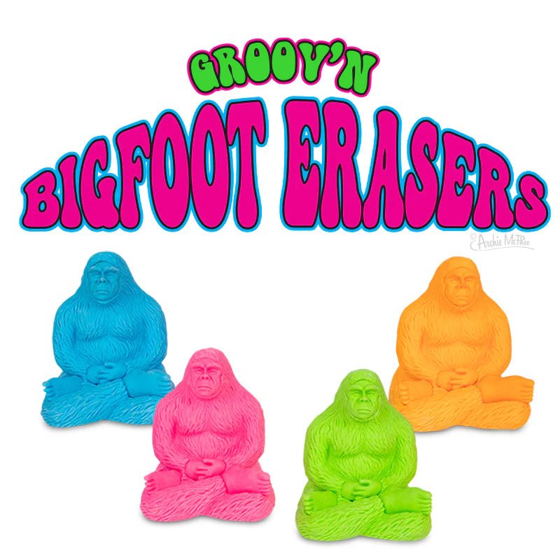 Groovin Bigfoot Eraser - The Regal Find