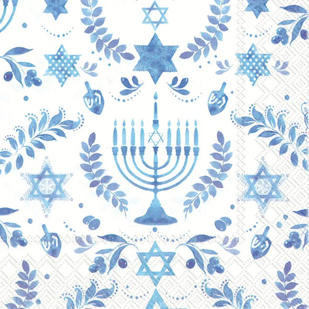 Hanukkah Lunch Napkins - The Regal Find