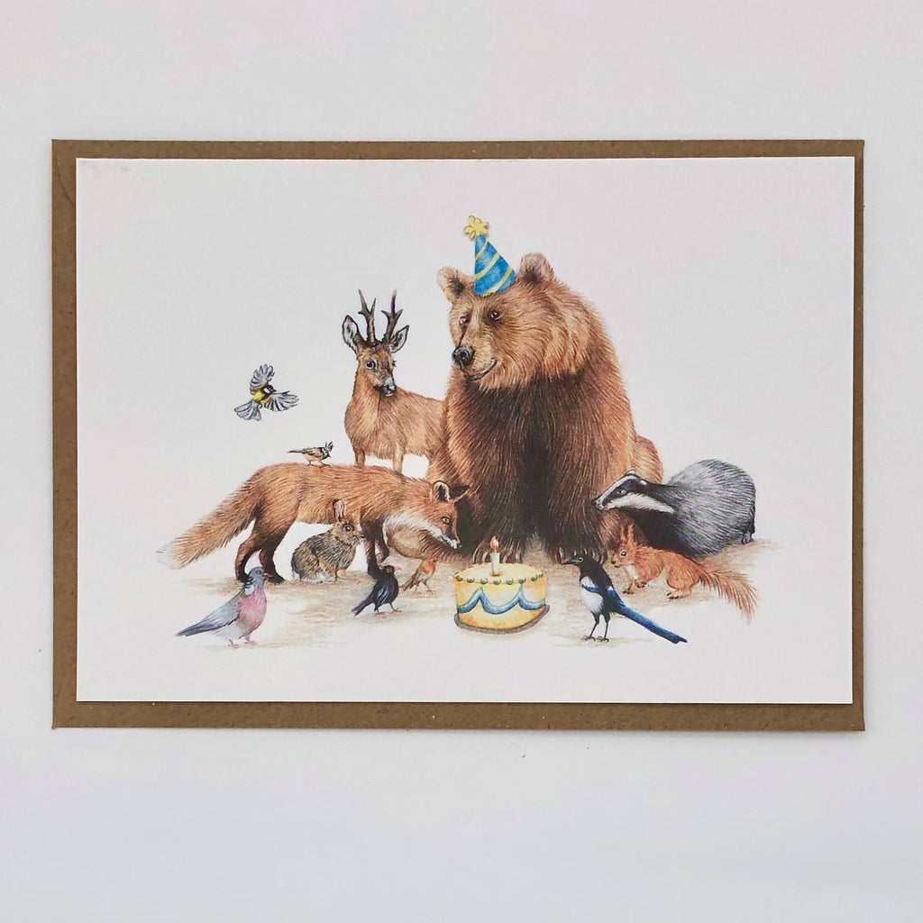 Happy 'Bear' Day Birthday Card - The Regal Find