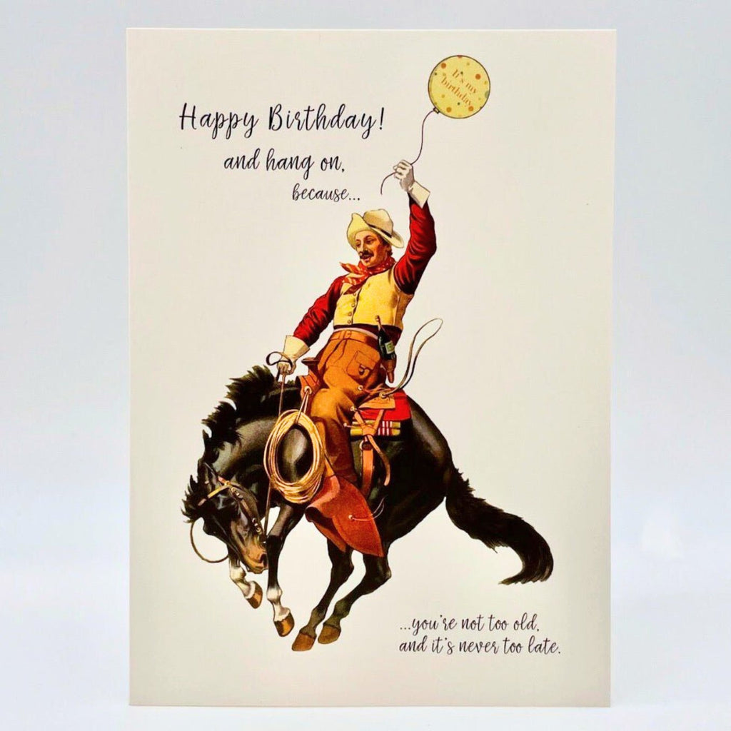 Happy Birthday! Hang On Card - The Regal Find