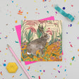 Happy Birthday Hare Greeting Card - The Regal Find