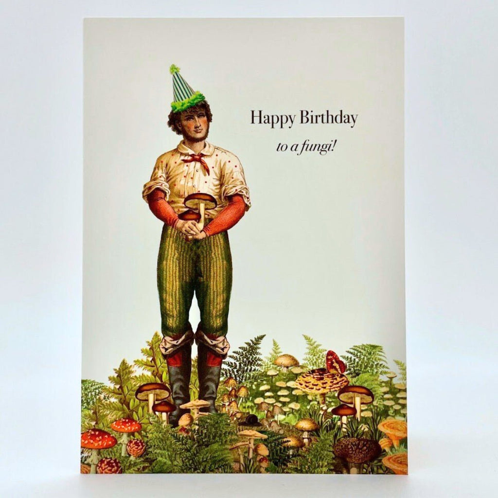 Happy Birthday to a Fungi Card - The Regal Find