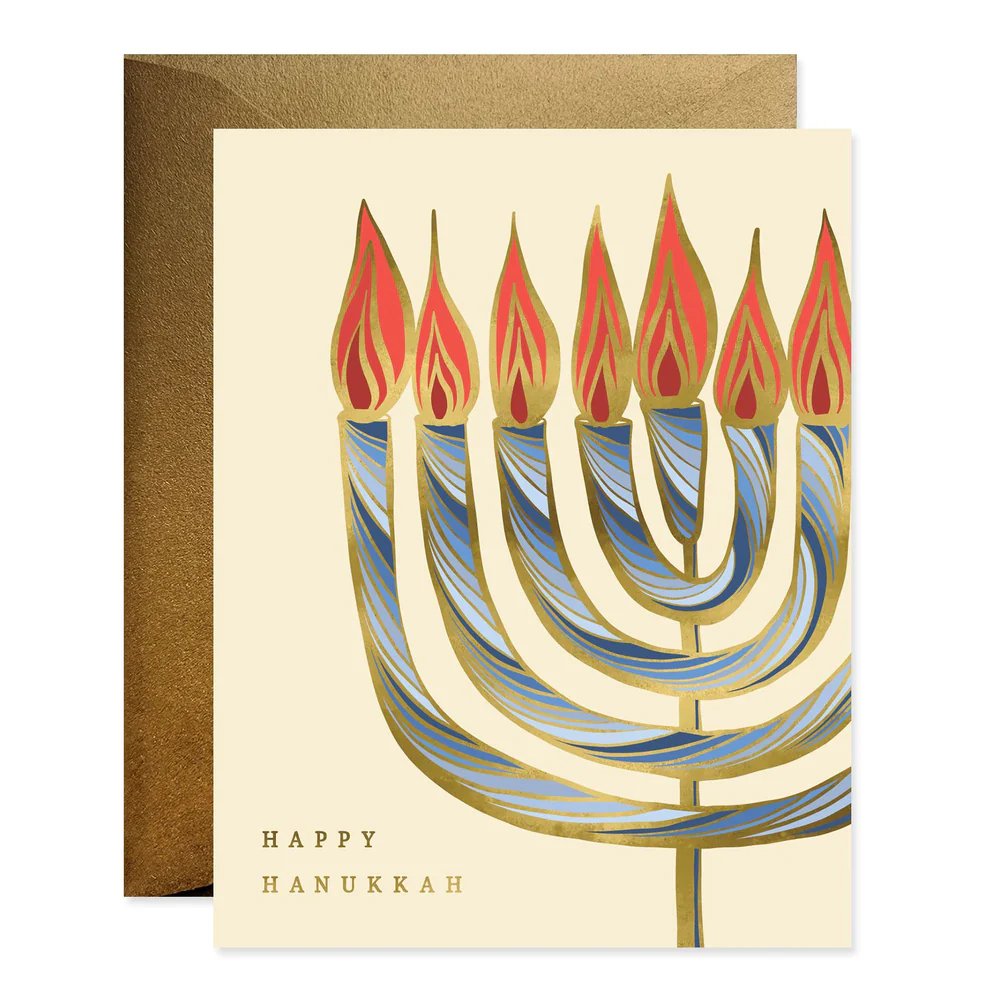 Happy Hanukkah Card - The Regal Find