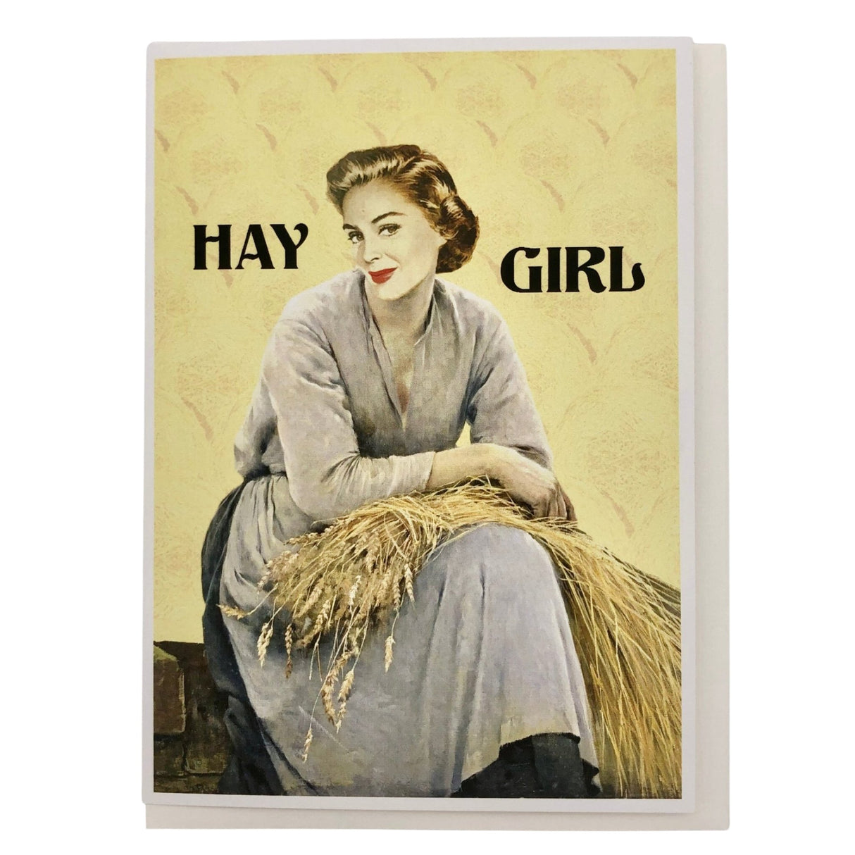 Hay Girl Card - The Regal Find