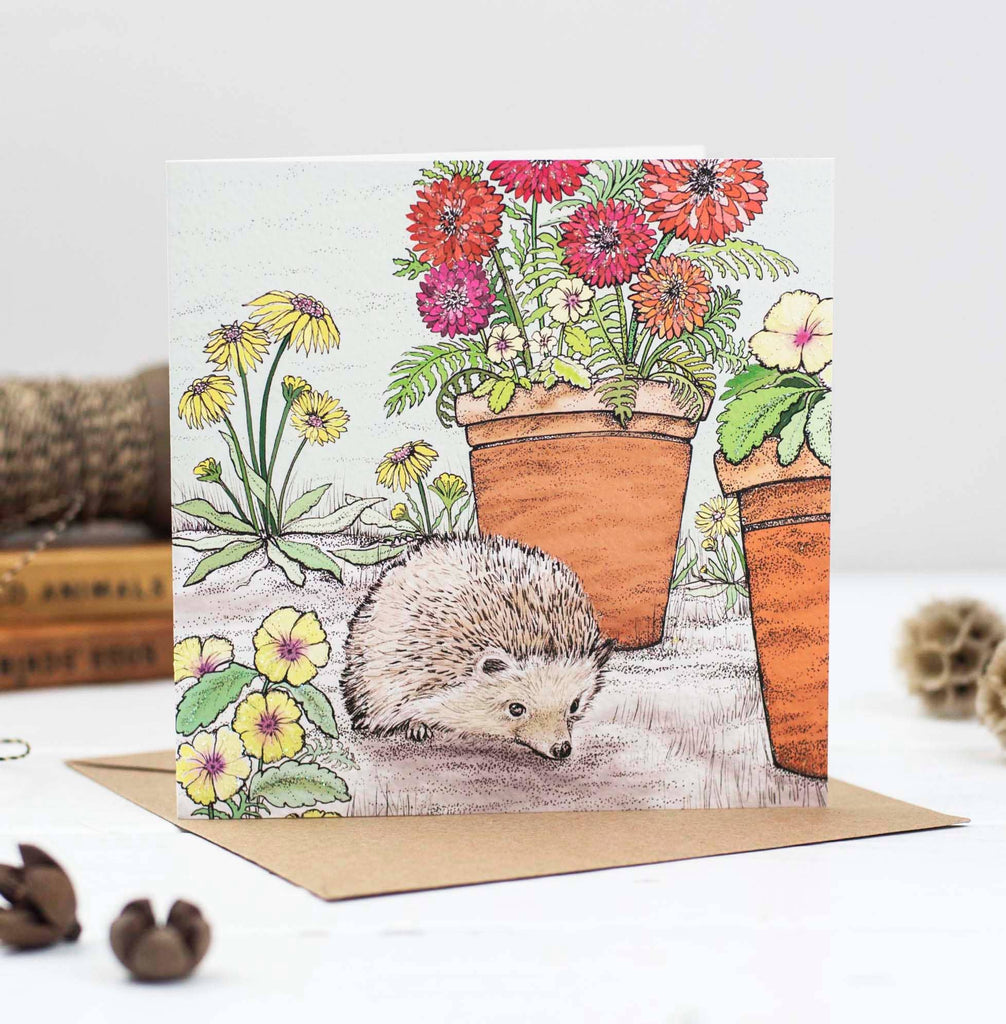 Hedgehog Greeting Card - The Regal Find
