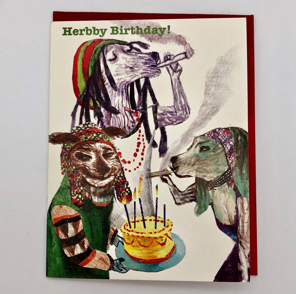 Herbby Birthday Card - The Regal Find