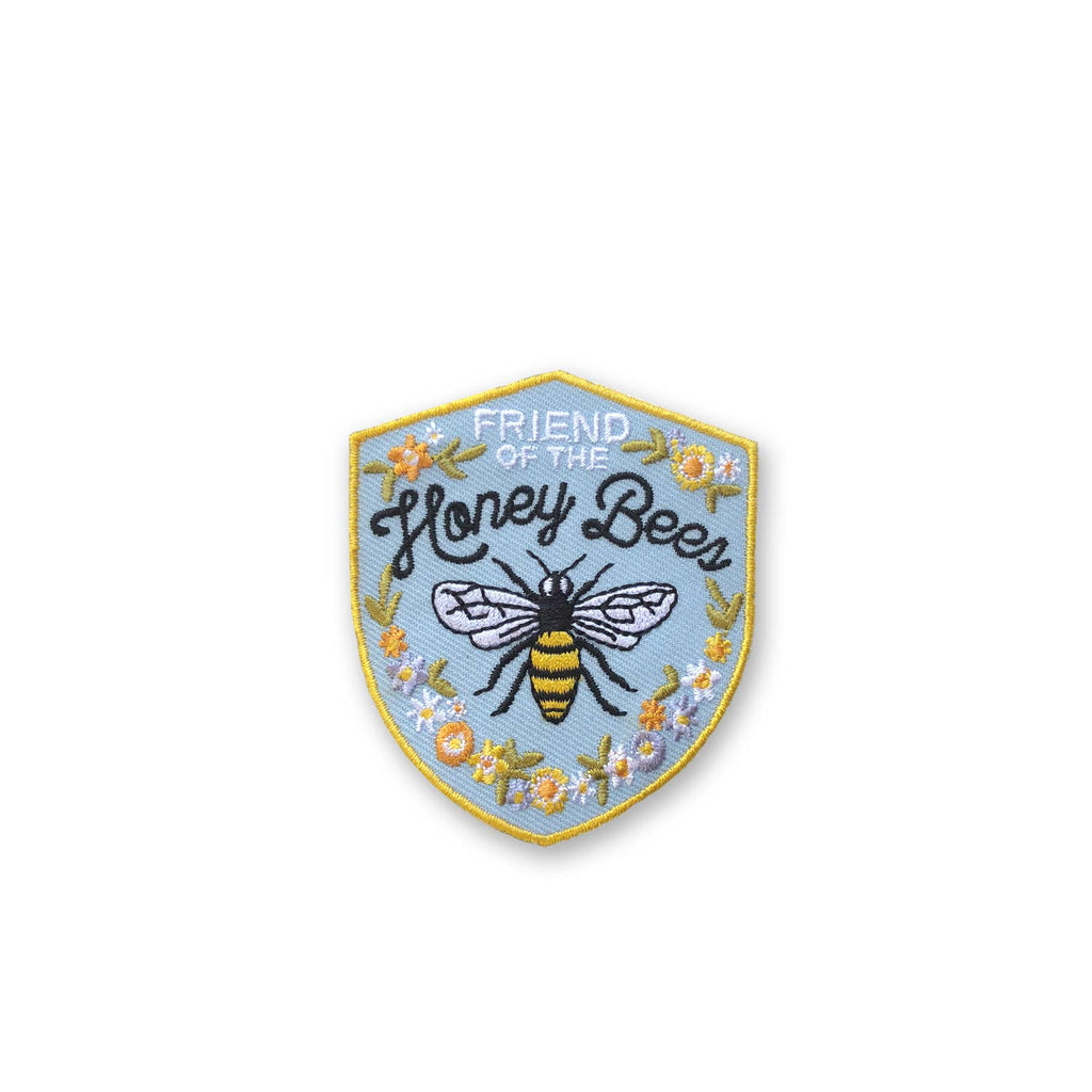 Honey Bee Embroidered Patch - The Regal Find