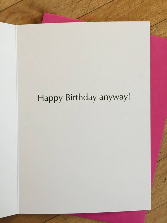 Honeybadger Birthday Card - The Regal Find