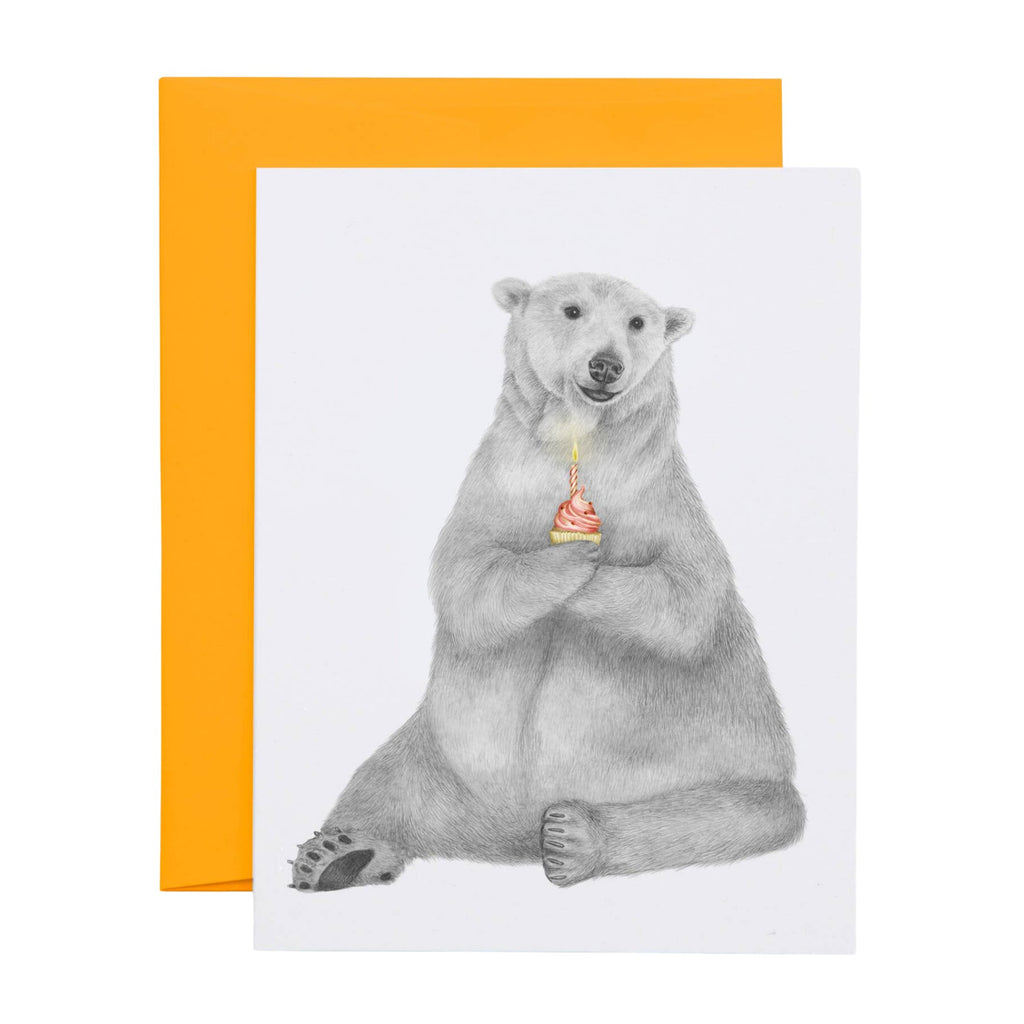 Hudson Churchill Polar Bear Note Card - The Regal Find