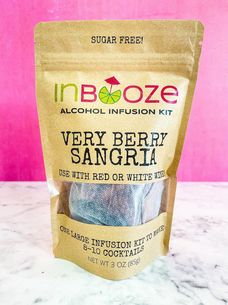 InBooze Very Berry Sangria Alcohol Infusion Cocktail Kit - The Regal Find
