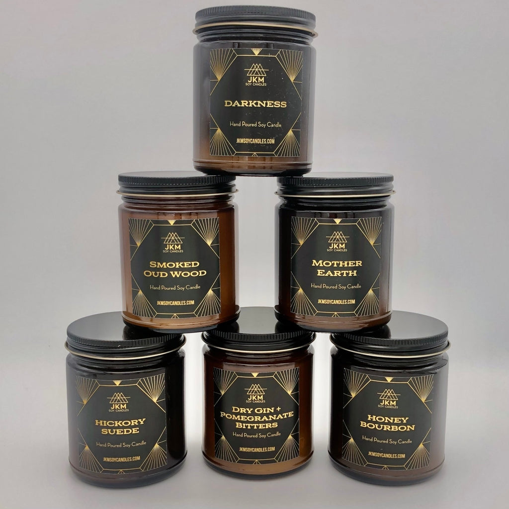 JKM Classic Collection Soy Candles-Black Label - The Regal Find