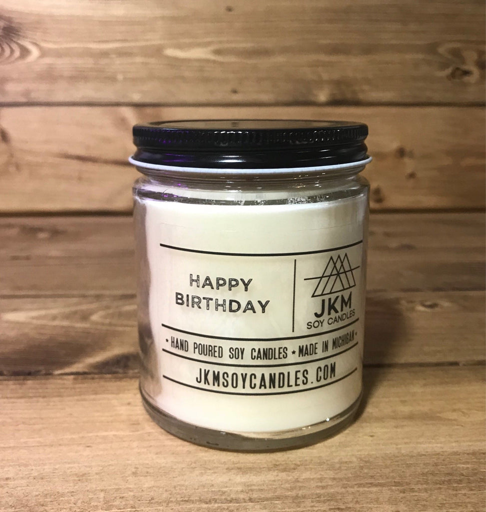 JKM Happy Birthday Candle - The Regal Find