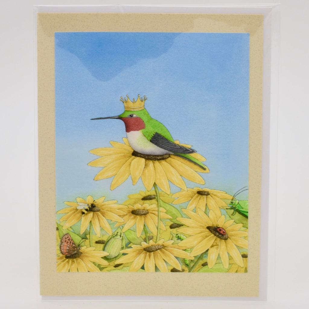 King Gloriosa Blank Card - The Regal Find