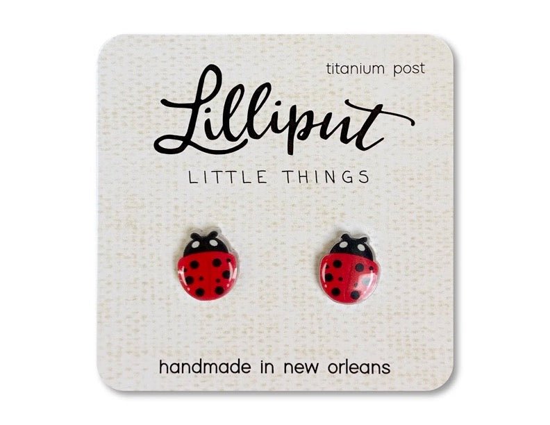 Ladybug Earrings - The Regal Find