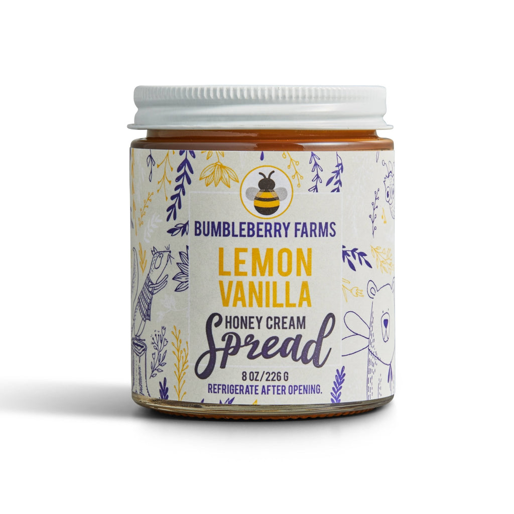 Lemon Vanilla Honey Cream Spread - The Regal Find