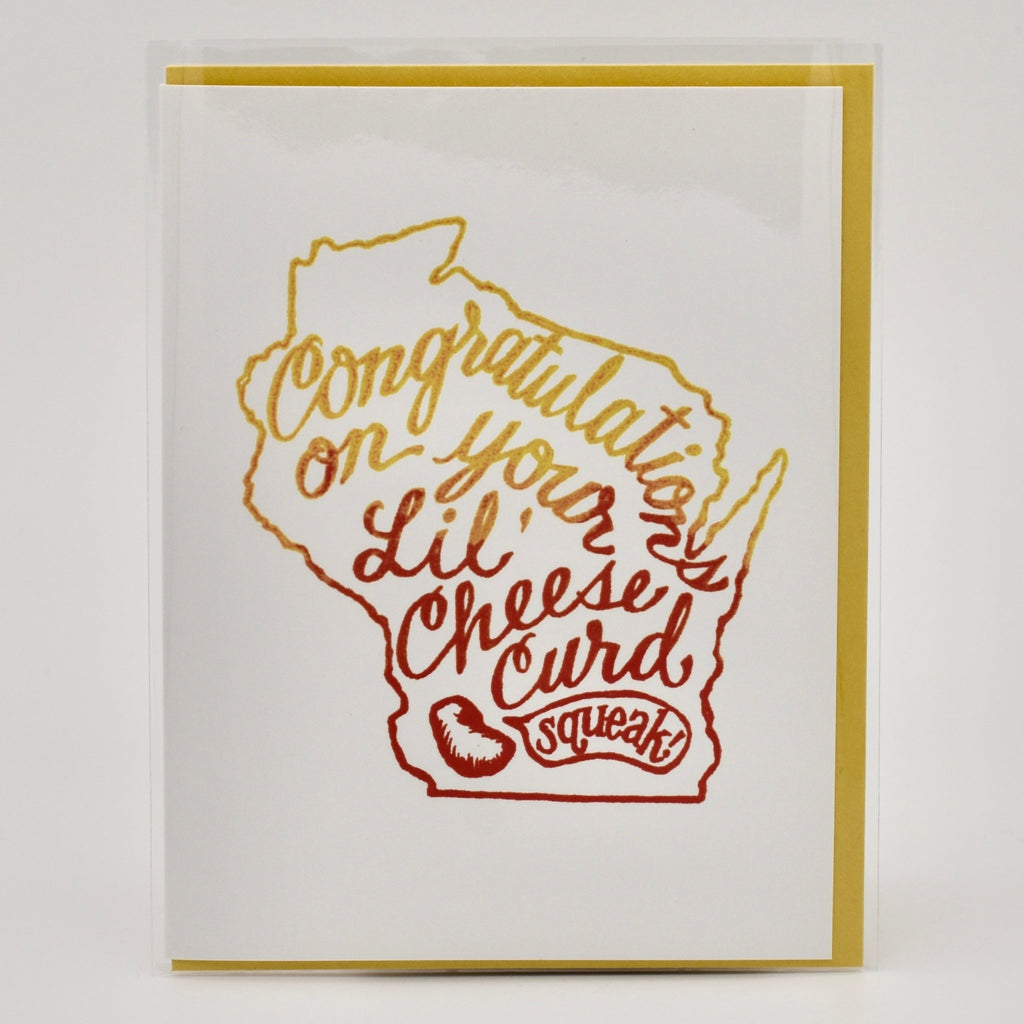 Lil Cheese Curd Card - The Regal Find
