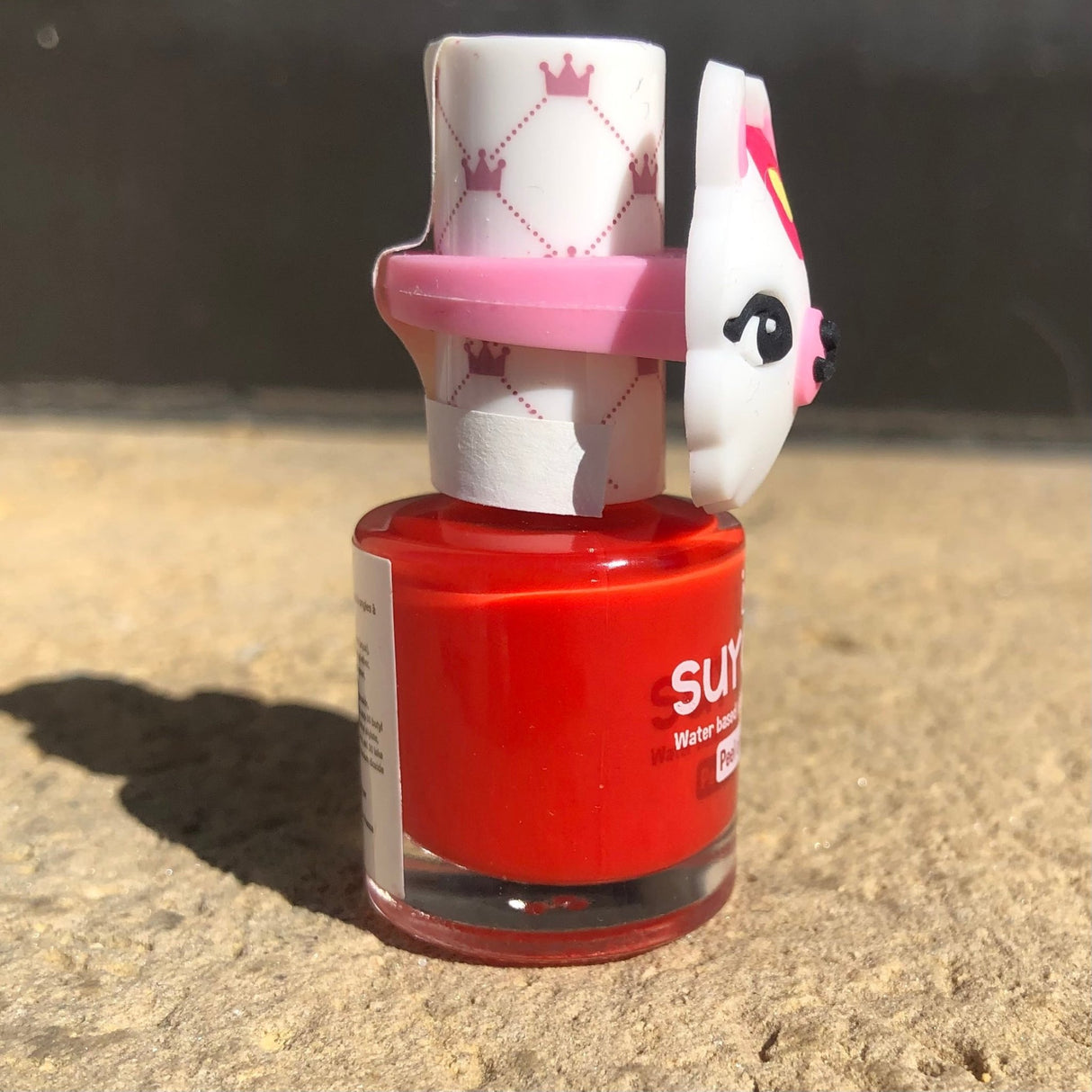 Llama Ring Nail Polish - Bright Red - The Regal Find