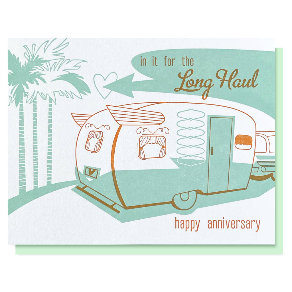 Long Haul Anniversary Card - The Regal Find