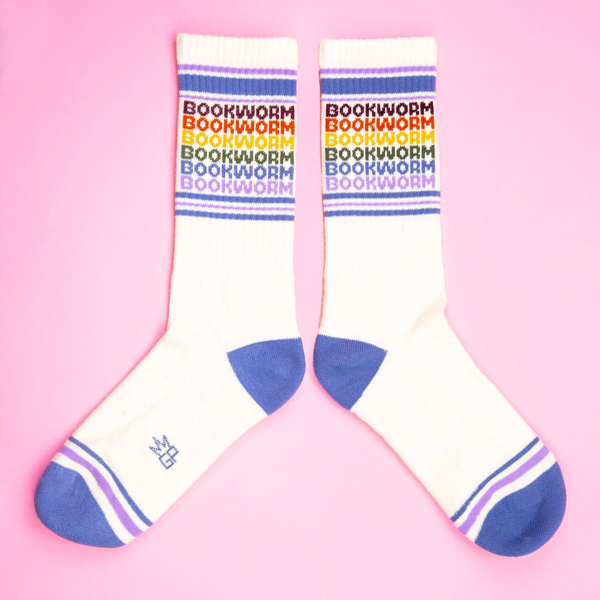 Love Rainbow Gym Crew Socks - The Regal Find