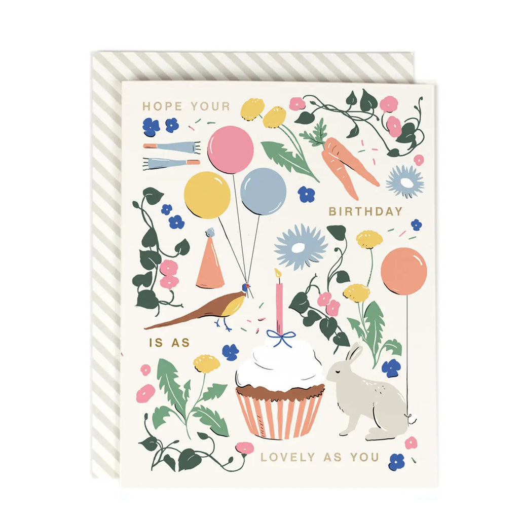 Lovely as You Birthday Card - The Regal Find