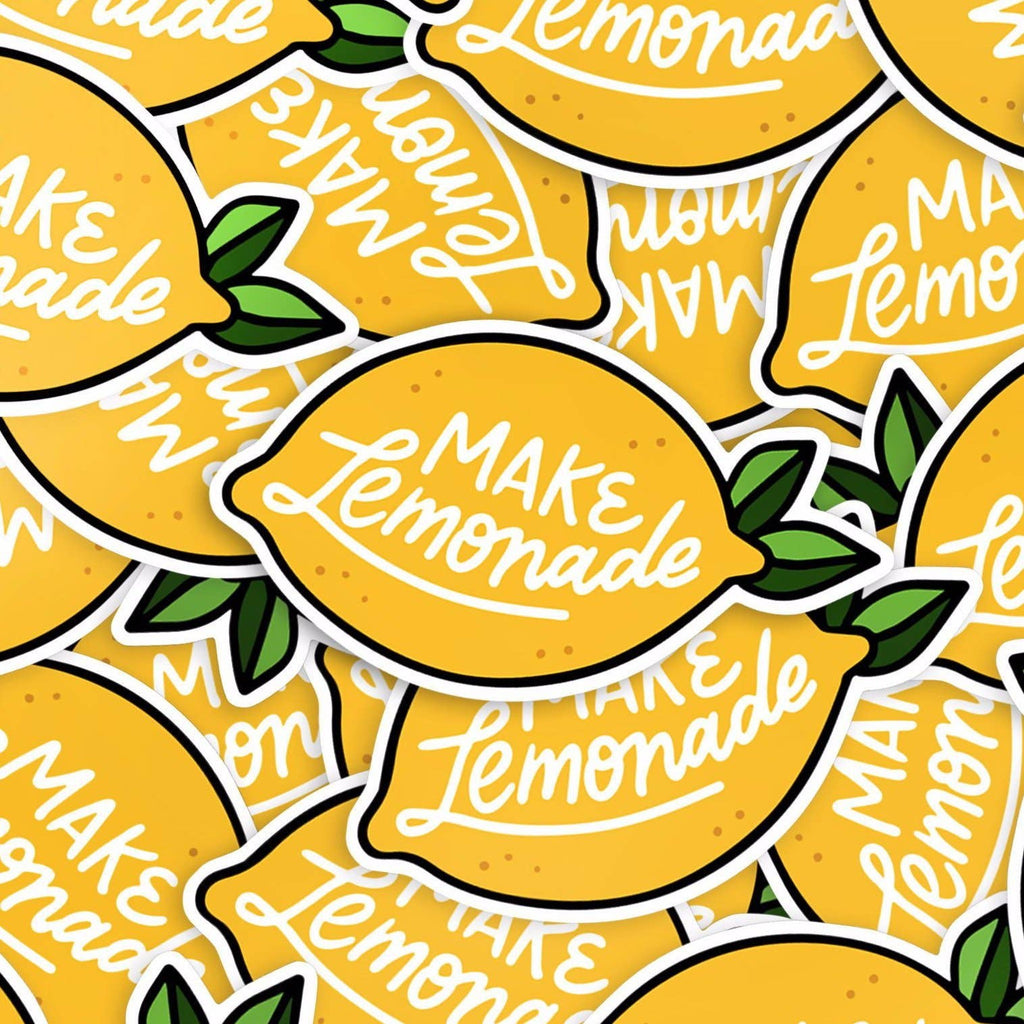 Make Lemonade Vinyl Stickers - The Regal Find
