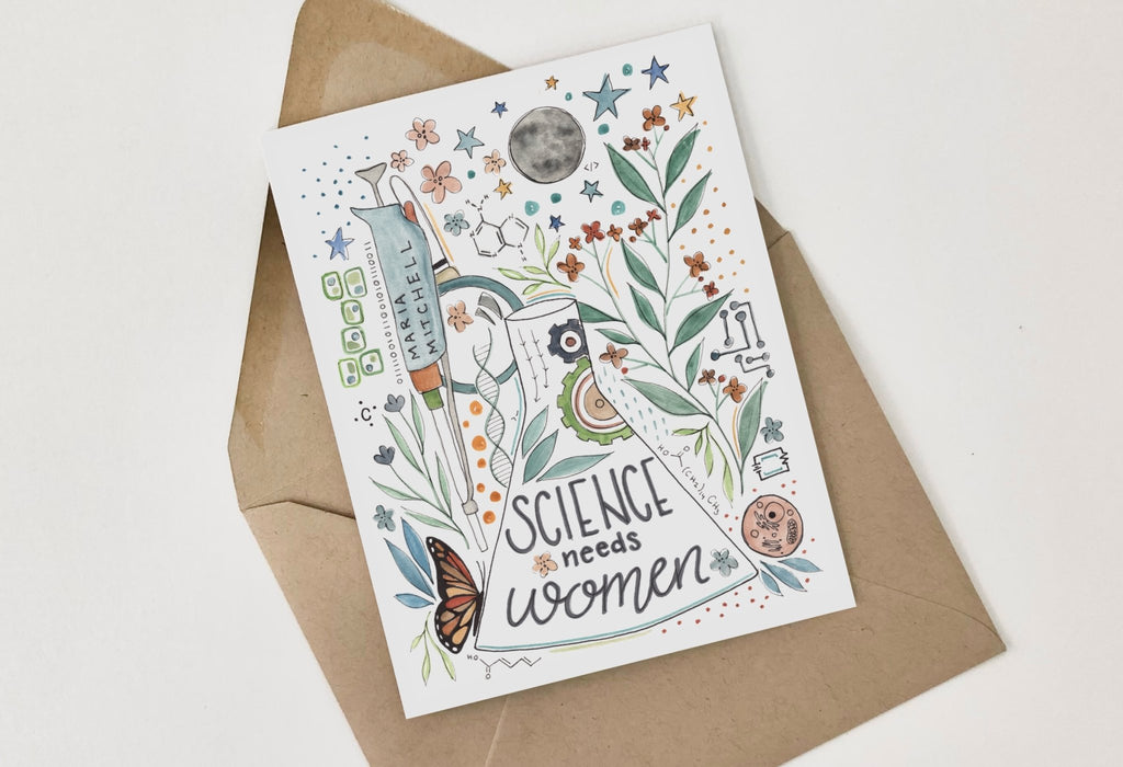 Maria Mitchell Science Greeting Card - The Regal Find