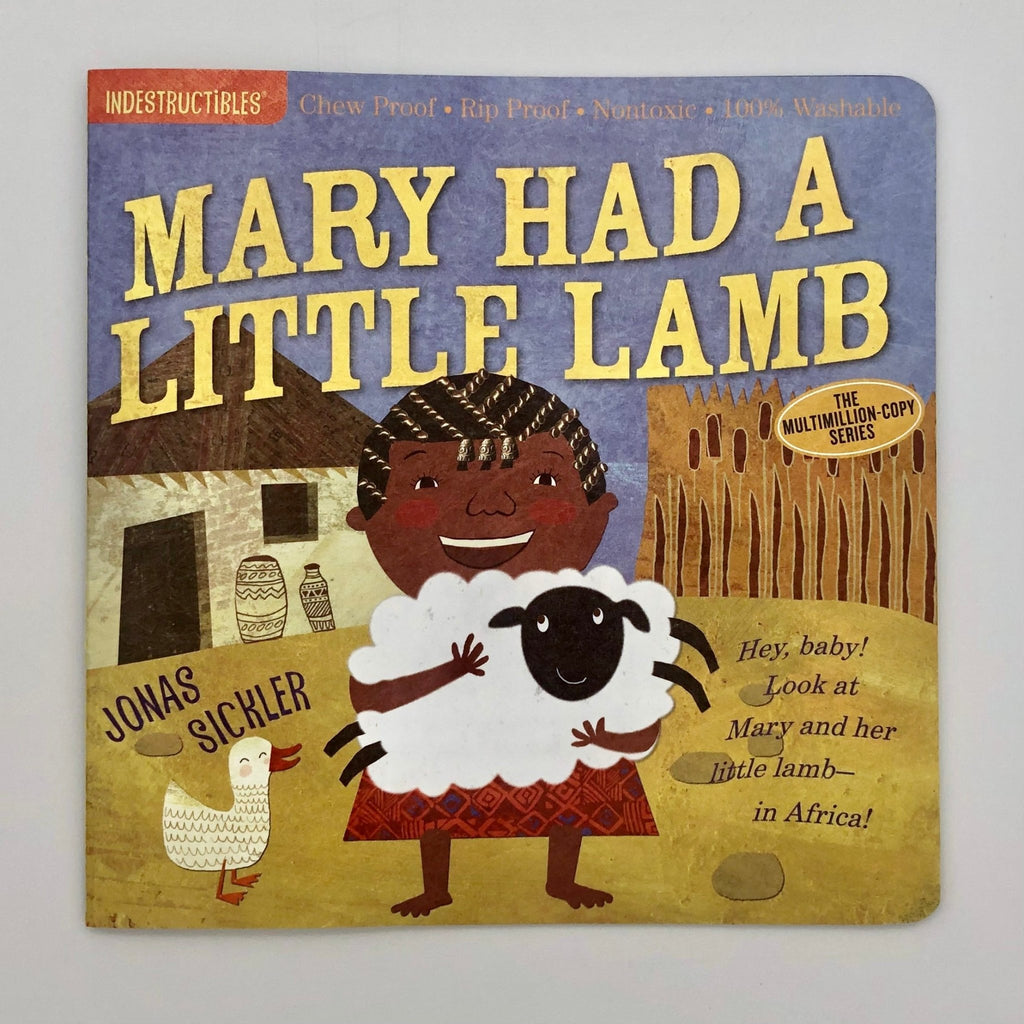 Mary Had A Little Lamb Indestructible Book - The Regal Find