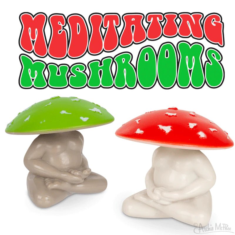 Meditating Mushroom Figurine - The Regal Find