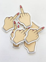 Middle Finger Envelope Sticker Seals - The Regal Find