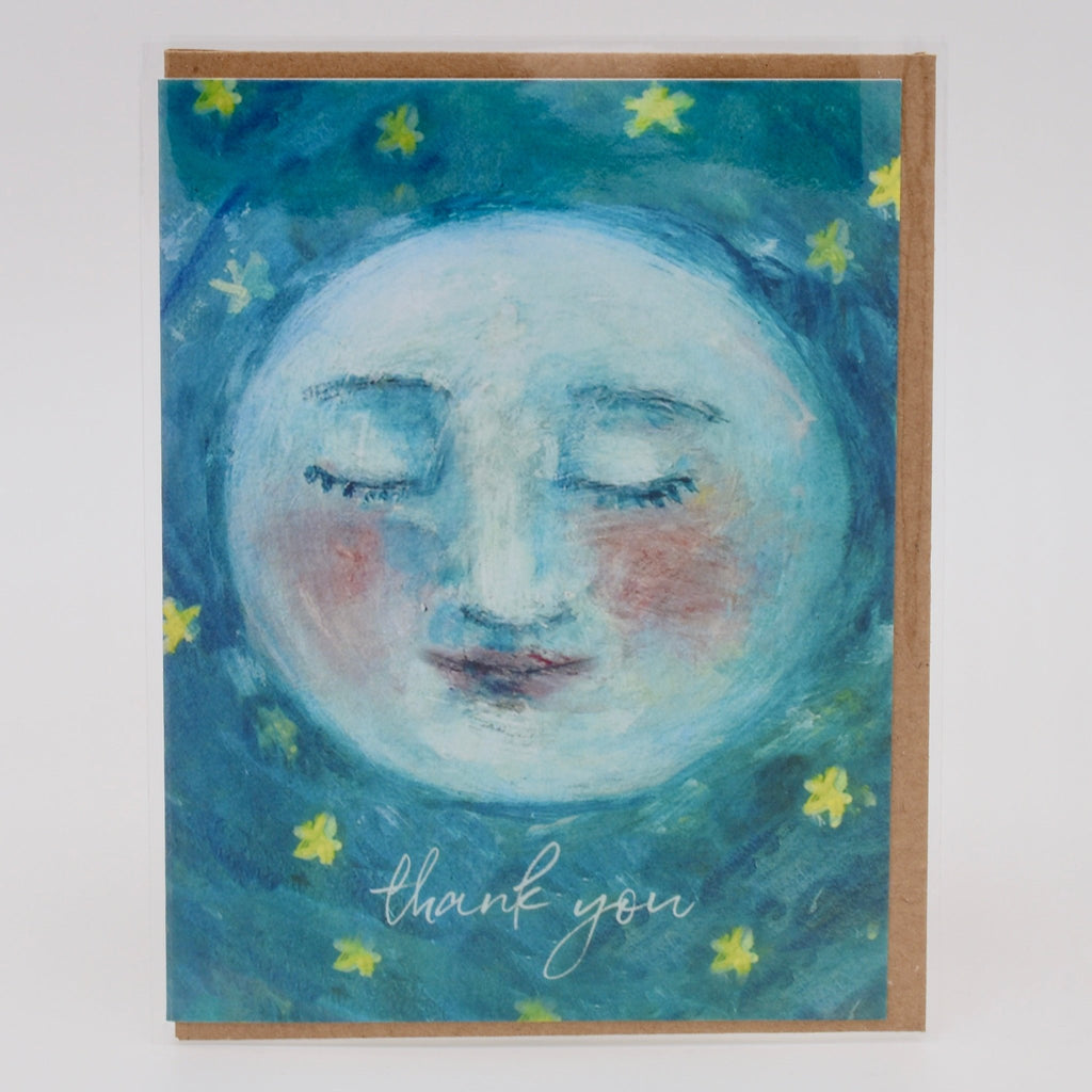 Moon Thank You Card - The Regal Find