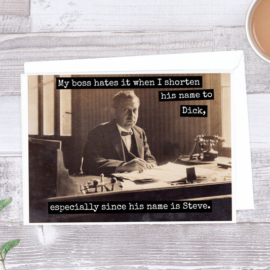 My Boss Hates It When I Shorten His Name To Dick... - The Regal Find