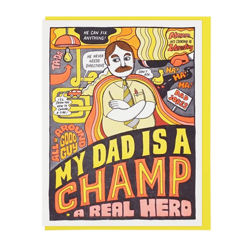 My Dad Is A Champ CArd - The Regal Find