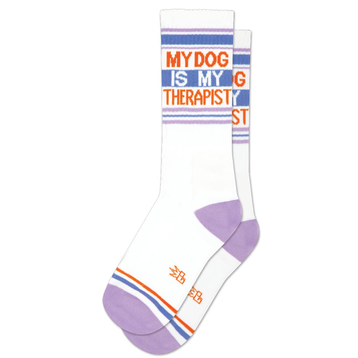 My Dog Is My Therapist Gym Crew Socks - The Regal Find