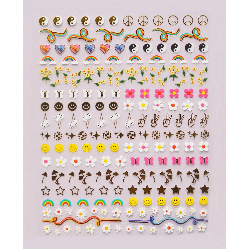 Nail Art Stickers - Stay Groovy - The Regal Find