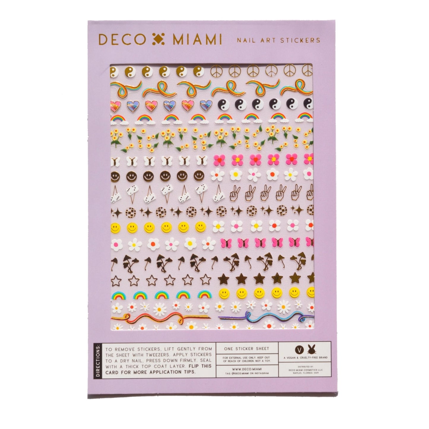 Nail Art Stickers - Stay Groovy - The Regal Find