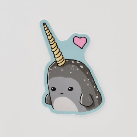 Narwhal Sticker - The Regal Find